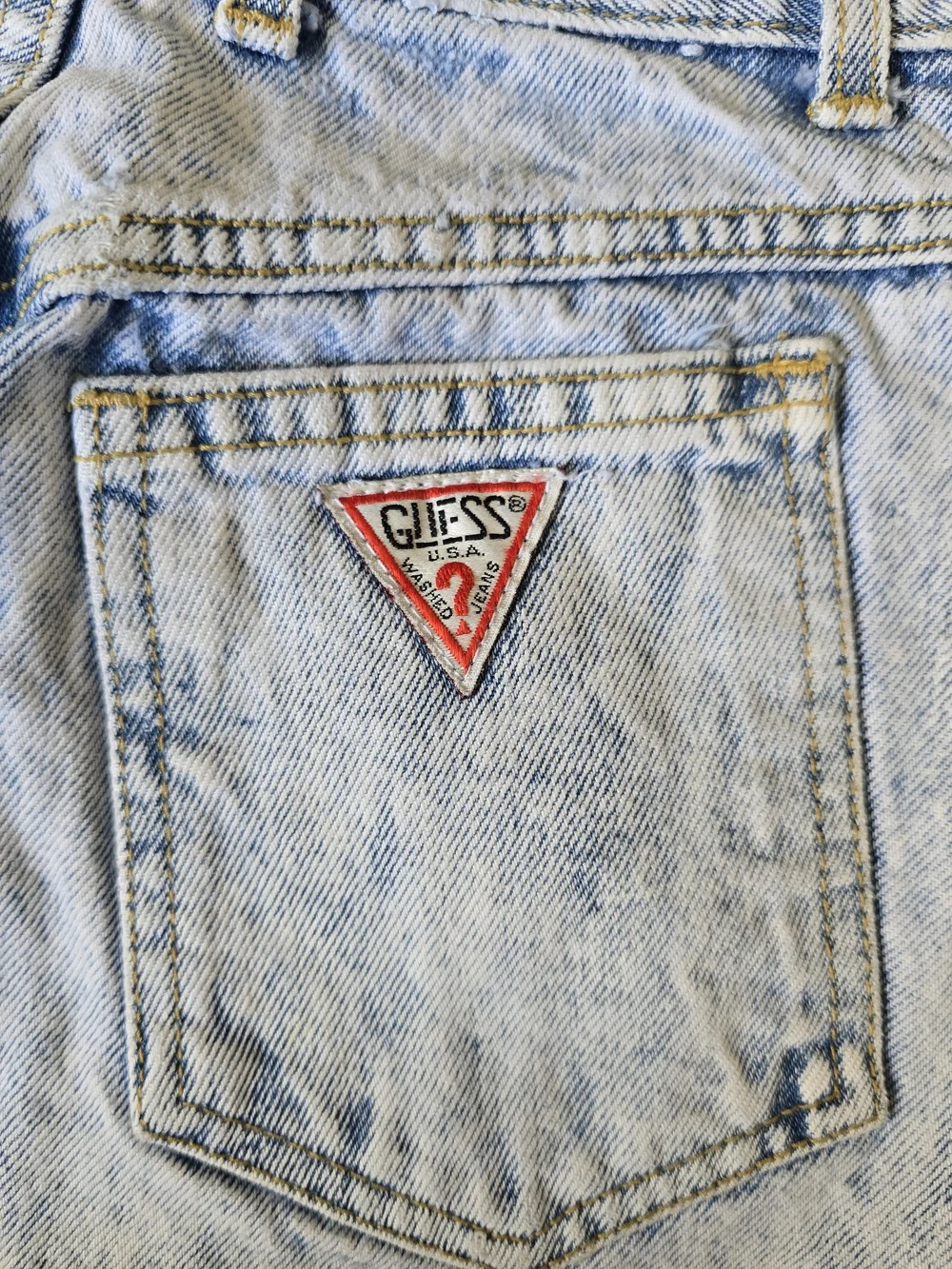 Guess by GUESS Light Wash Denim Skirt - Light Blue
